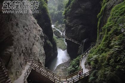 龍水峽地縫