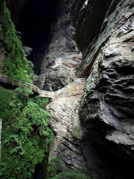 龍水峽地縫