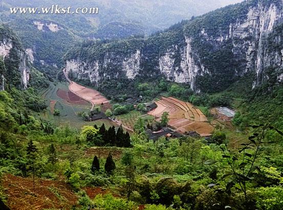 爸爸去哪兒拍攝地——重慶武隆天坑村