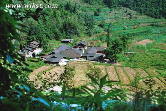 爸爸去哪兒拍攝地——重慶武隆天坑村