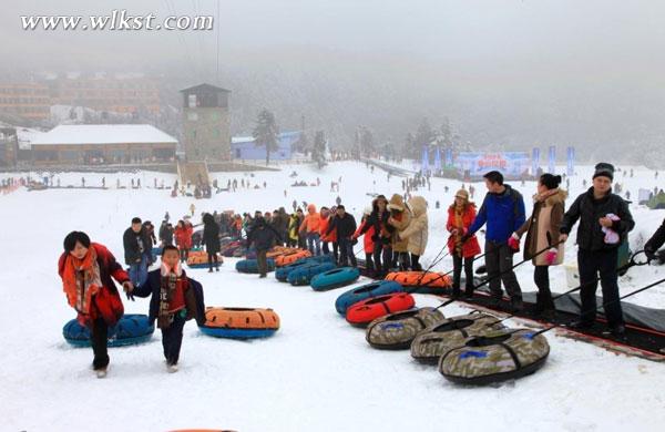 重慶武隆仙女山滑雪場