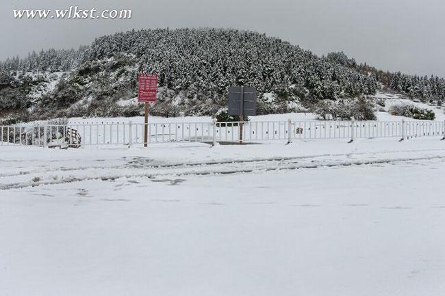 武隆仙女山再降大雪 積雪期即將到來